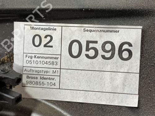 Rear left window mechanism VW PASSAT B6 (3C2) 2.0 TDI 16V | BP30876686C24