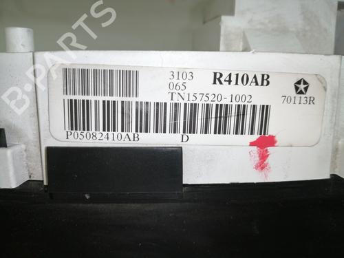 Instrument cluster CHRYSLER VOYAGER IV (RG, RS) 2.4 | BP10079120C47 
