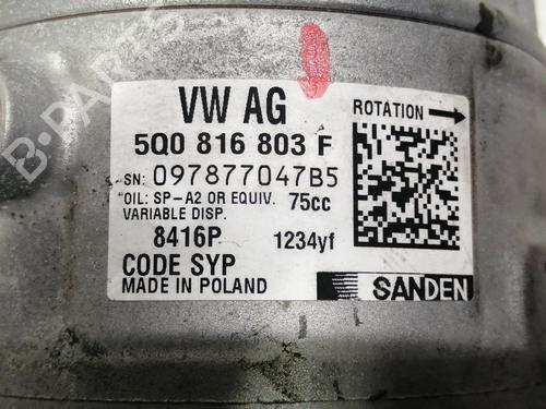 AC compressor SEAT IBIZA V (KJ1, KJG) 1.0 TSI | BP13366577M34 