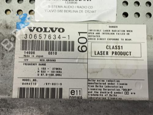Radio VOLVO S80 I (184) D5 | BP17592314E6 