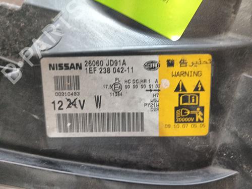 Left headlight NISSAN QASHQAI I (J10, NJ10) 1.5 dCi | BP29944833C28