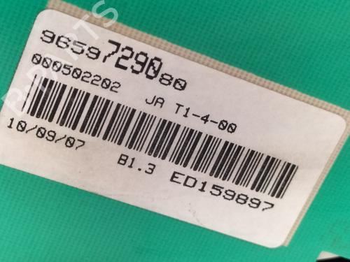 Instrument cluster PEUGEOT 206 Hatchback (2A/C) 1.4 HDi eco 70 | BP5382953C47 