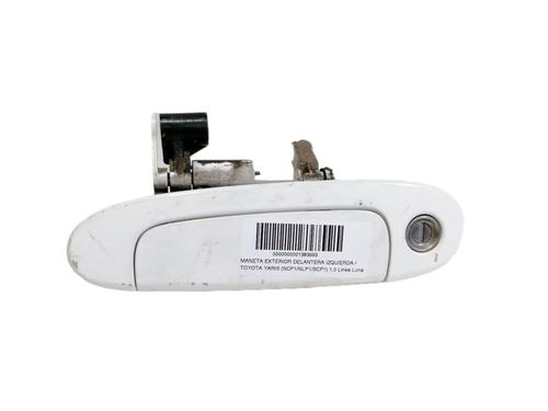 Used Front left exterior door handle Front left exterior door handle TOYOTA YARIS (_P1_) 1.0 (SCP10_, SCP10R) (68 hp) 10910183 10910183