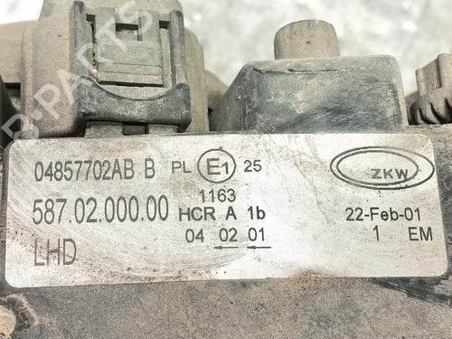 Right headlight CHRYSLER VOYAGER IV (RG, RS) 2.5 CRD | BP22731073C29 