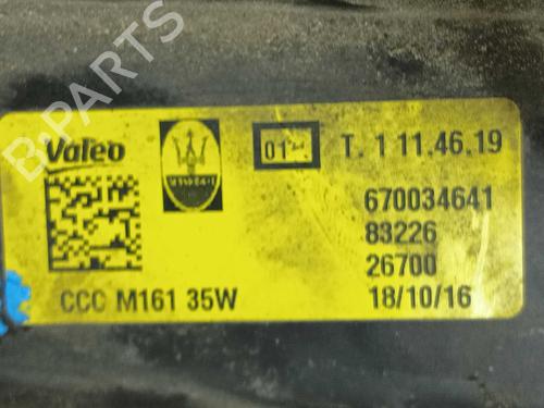 Left headlight MASERATI LEVANTE SUV (M161) 3.0 D Q4 | BP38331001C28 - Image 2