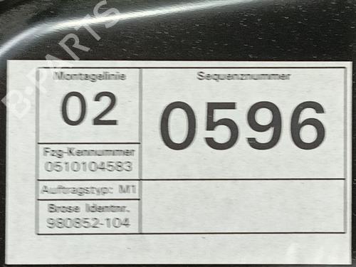 Rudehejsemekanisme Højre foran VW PASSAT B6 (3C2) 2.0 TDI 16V | BP30874606C23