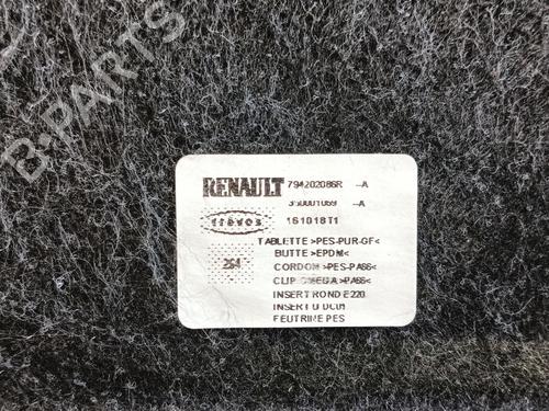 Rear parcel shelf RENAULT MEGANE IV Hatchback (B9A/M/N_) 1.3 TCe 140 (B9NB) | BP29371499C85 