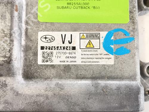 Engine control unit (ECU) SUBARU OUTBACK (BS) 2.0 D AWD (BSD) | BP33654074M57 - Image 2