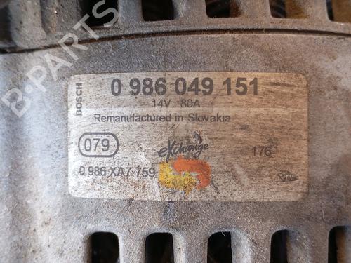Alternator FORD FIESTA V (JH_, JD_) 1.4 TDCi | BP25204211M7 