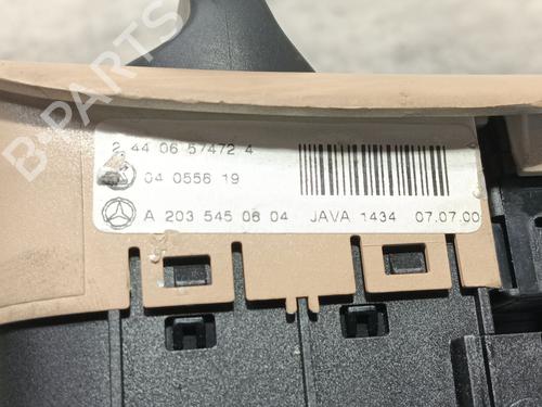 Headlight switch MERCEDES-BENZ C-CLASS (W203) C 200 Kompressor (203.045) | BP22758083I24 