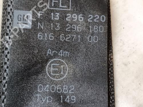 Rear right seatbelt OPEL ZAFIRA / ZAFIRA FAMILY B (A05) 1.7 CDTI (M75) | BP30173235I28 