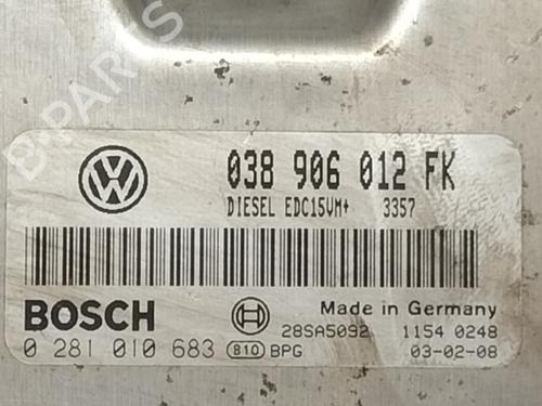Engine control unit (ECU) SEAT LEON (1M1) 1.9 TDI | BP5373137M57 