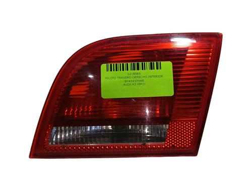 Used Right tailgate light AUDI A3 (8P1) 2.0 TDI 16V (140 hp) 31307038