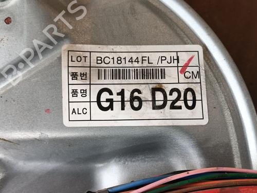 Front left window mechanism HYUNDAI SANTA FÉ II (CM) 2.2 CRDi GLS | BP30005650C22