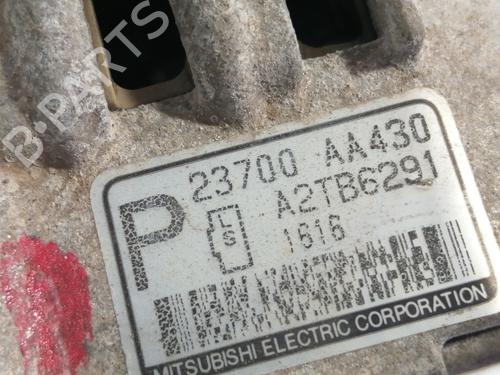 Alternator SUBARU IMPREZA Estate (GG)  | BP6262365M7 