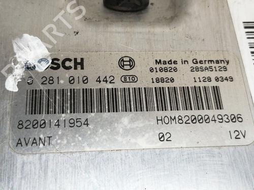 Engine control unit (ECU) RENAULT MEGANE I (BA0/1_) 1.9 dTi (BA1U) | BP8952103M57 