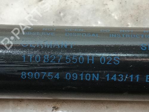 Tailgate lift support VW TOURAN (1T3) 1.6 TDI | BP30169904C138 