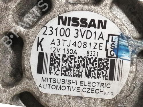 Alternator NISSAN JUKE (F15) 1.5 dCi | BP9186164M7 