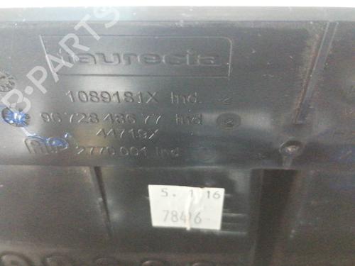 Air vent PEUGEOT 208 I (CA_, CC_) 1.2 PureTech 82 | BP11653675I21 