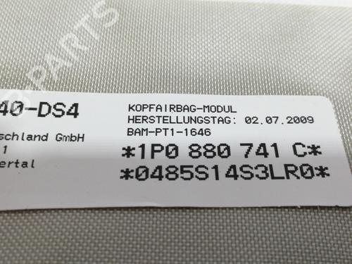 Left curtain airbag SEAT LEON (1P1)  | BP10696321C11 