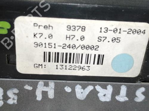 Climate control OPEL ASTRA H (A04) 1.6 (L48) | BP6274869I5 