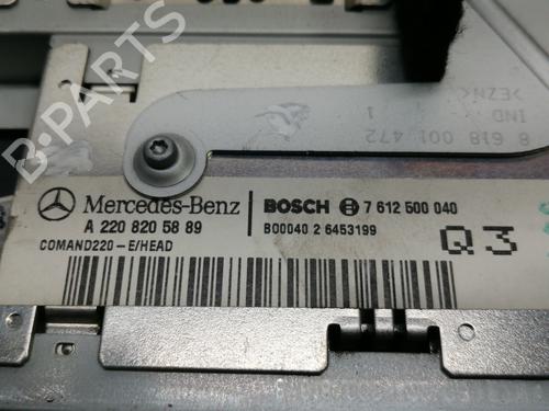 Radio MERCEDES-BENZ S-CLASS (W220, V220)  | BP5372785E6 