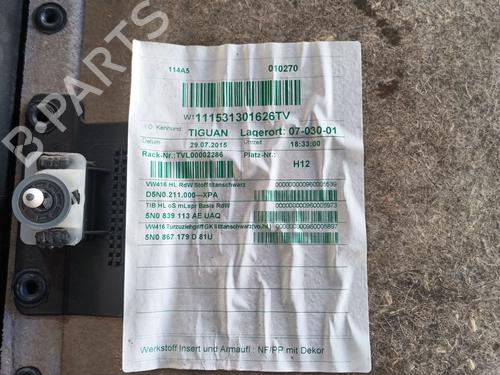 Garniture arrière gauche VW TIGUAN (5N_) 2.0 TDI | BP30717627C60