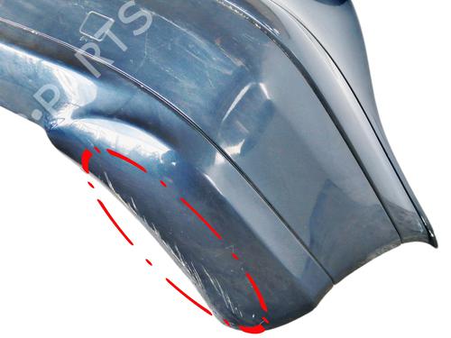 Rear bumper MERCEDES-BENZ C-CLASS Coupe (CL203)  | BP15205065C8 