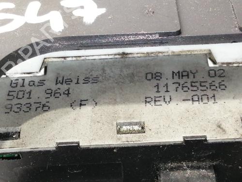 Commande Chauffage OPEL ZAFIRA A MPV (T98)  | BP8634604I5 