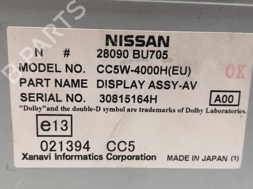 Display monitor NISSAN ALMERA TINO (V10)  | BP5956982C48 