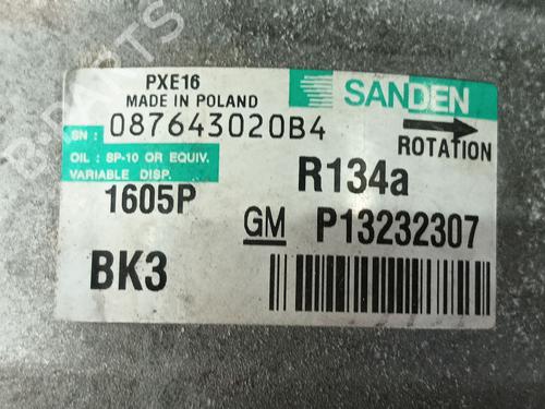 AC compressor OPEL INSIGNIA A Saloon (G09) 2.0 CDTI (69) | BP28092850M34 