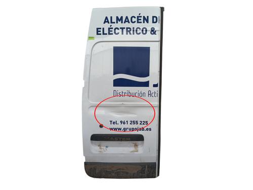 Used Left tailgate RENAULT MASTER III Van (FV) 2.3 dCi 150 FWD (FV0F, FV03, FV09) (150 hp) 29118496