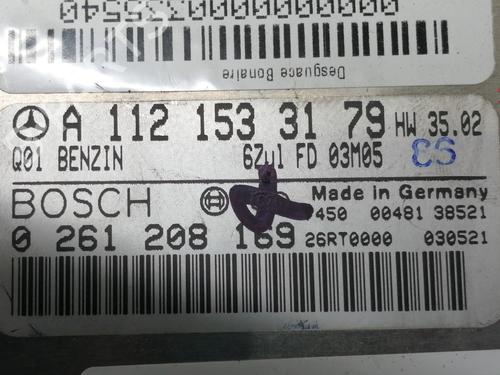 Engine control unit (ECU) MERCEDES-BENZ E-CLASS (W211)  | BP9158652M57 