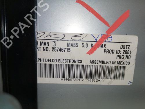 Sistema audio CADILLAC CTS 3.2 | BP9630857E6 