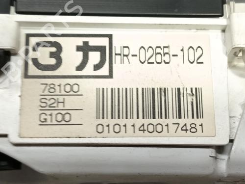 Instrument cluster HONDA HR-V (GH_)  | BP18473953C47 