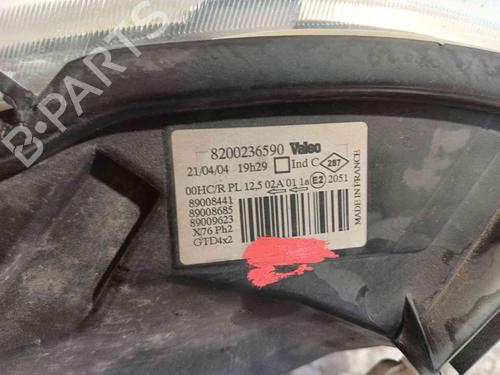 Left headlight RENAULT KANGOO (KC0/1_) 1.5 dCi (KC07) | BP37631784C28 - Image 3