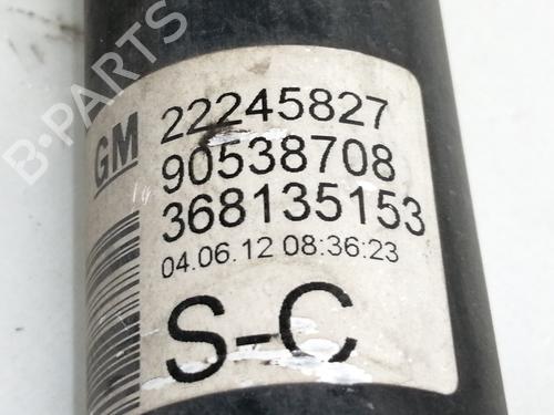 Left rear shock absorber OPEL CORSA B (S93) 1.7 D (F08, F68, M68) | BP7634646M18 