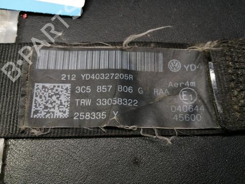 Rear right seatbelt VW PASSAT B6 (3C2)  | BP11428135I28 