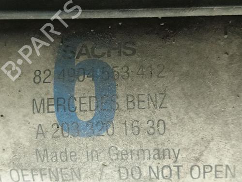 Left front shock absorber MERCEDES-BENZ C-CLASS (W203) C 200 CDI (203.004) | BP24450655M16 