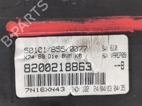 Instrument cluster RENAULT LAGUNA II (BG0/1_)  | BP5379329C47 