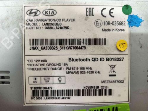 Radio KIA CEE'D (JD) 1.4 CVVT | BP37172718E6 - Image 3