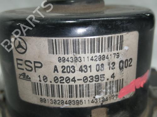 ABS pump MERCEDES-BENZ C-CLASS (W203) C 200 Kompressor (203.042) | BP11169014M43 