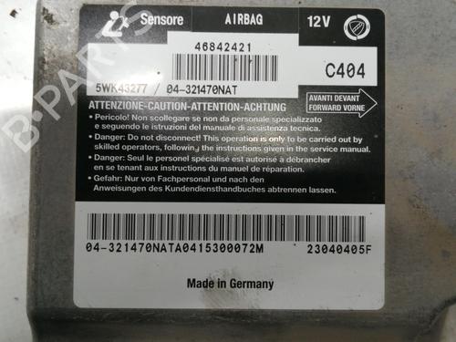 ECU airbags ALFA ROMEO 147 (937_) 1.9 JTD (937.AXF1A, 937.BXF1A) | BP11336065M53 