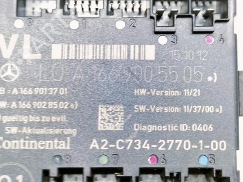 Electronic module MERCEDES-BENZ B-CLASS Sports Tourer (W246, W242) B 180 CDI (246.200) | BP16166847M83 