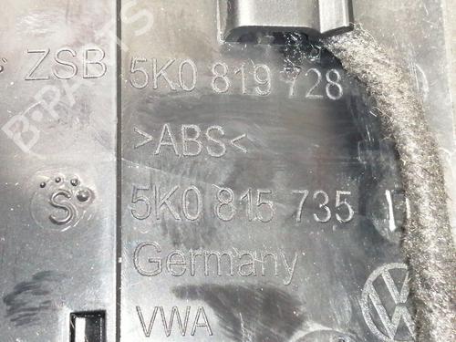 Air vent VW GOLF VI (5K1) 1.4 TSI | BP11653901I21 