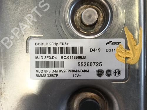 Engine control unit (ECU) OPEL COMBO Box Body/MPV (X12) 1.3 CDTI (B05) | BP31114883M57