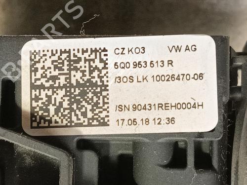 Steering column stalk SEAT LEON (5F1) 1.4 TSI | BP29131416I23