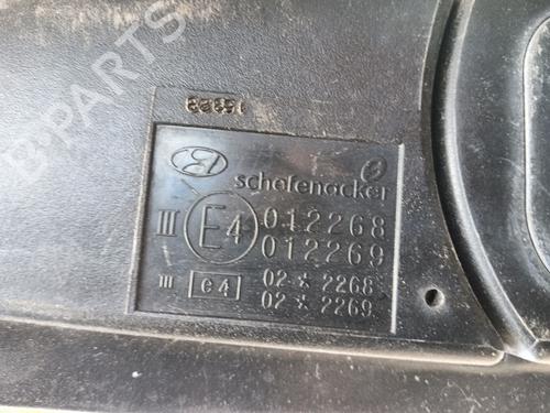 Right mirror HYUNDAI TUCSON (JM) 2.0 CRDi | BP26320735C27 
