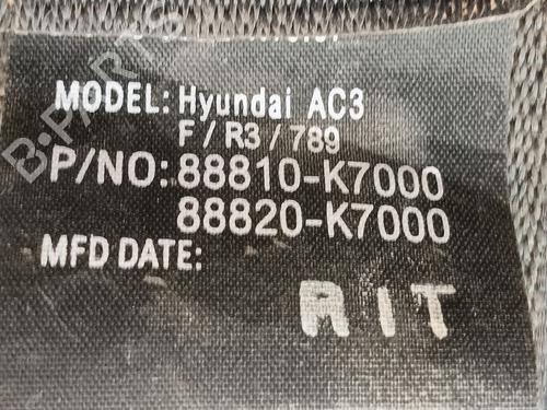 Pas bezpieczeństwa przedni lewy HYUNDAI i10 III (AC3, AI3) 1.0 MPi 88810K7000NNB | 220920CAF20114