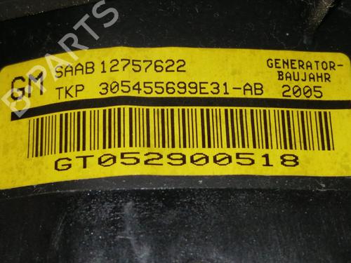 Driver airbag SAAB 9-3 Estate (E50)  | BP11867521C9 